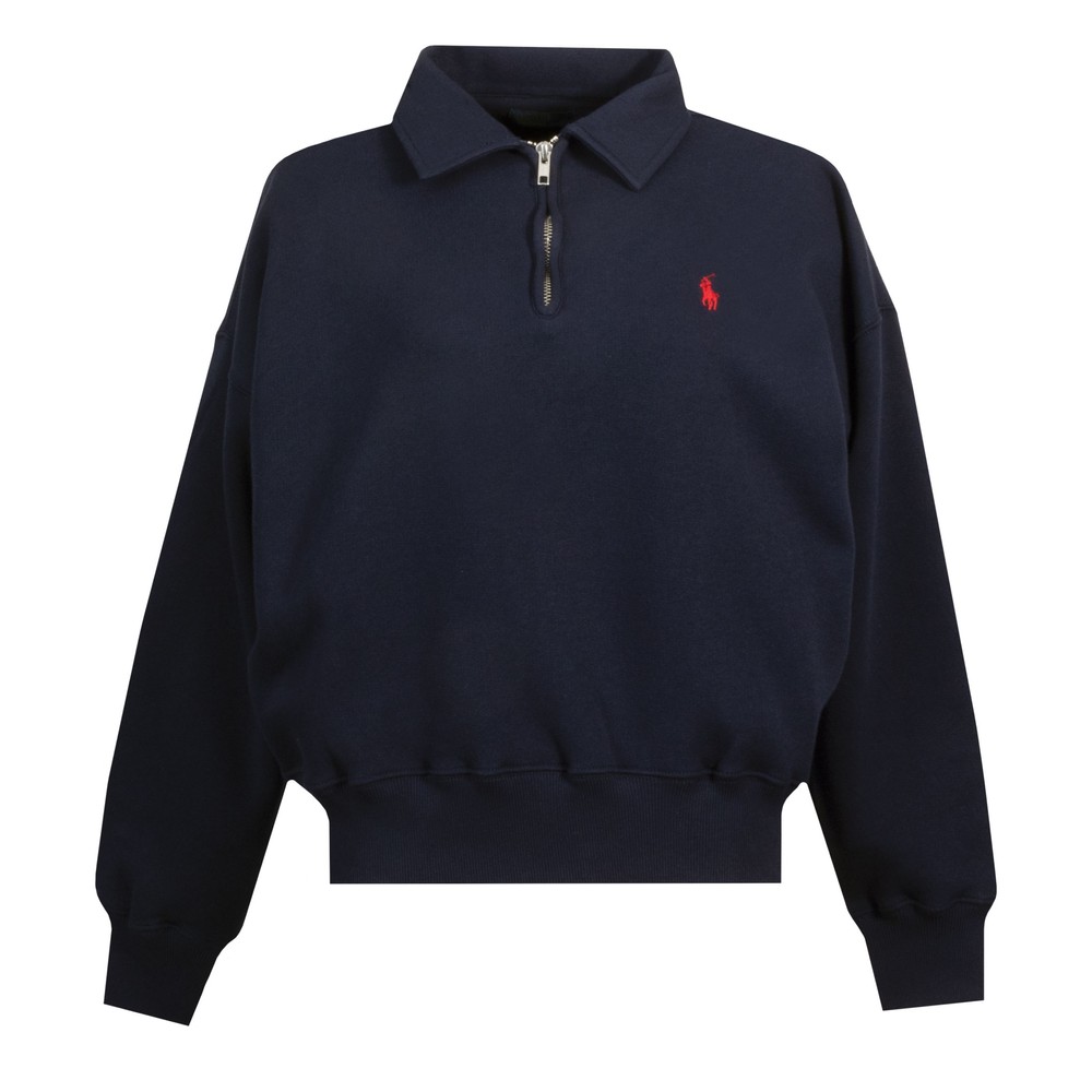Lightweight Fleece Quarter Zip Sweatshirt