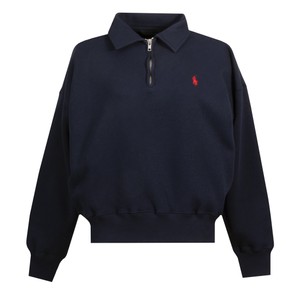 Lightweight Fleece Quarter Zip Sweatshirt