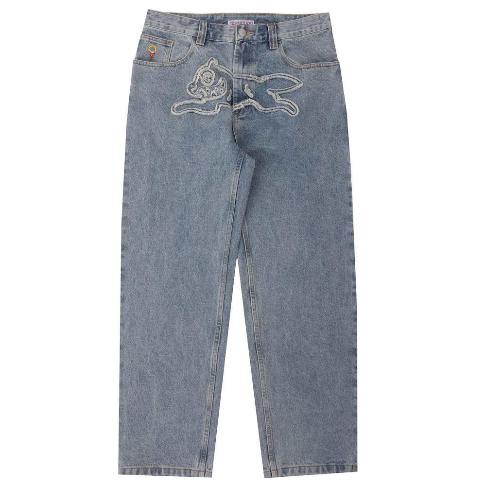 Applique Running Dog Jean