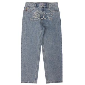 Applique Running Dog Jean