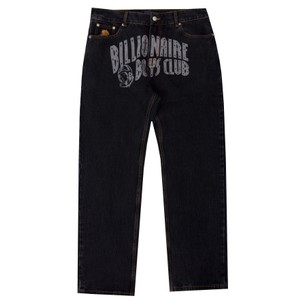 Faded Arch Logo Denim Jeans