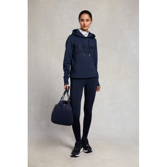 Holland Cooper Womens Blue Crystal Hoody #3