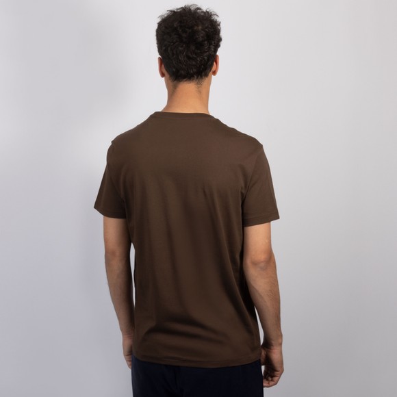 Polo Ralph Lauren Mens Brown Custom Slim Fit T-Shirt #4