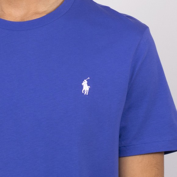 Polo Ralph Lauren Mens Blue Custom Slim Fit T-Shirt #3