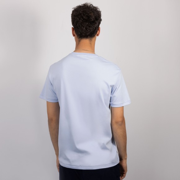 Polo Ralph Lauren Mens Blue Custom Slim Fit Pima Cotton T Shirt #4