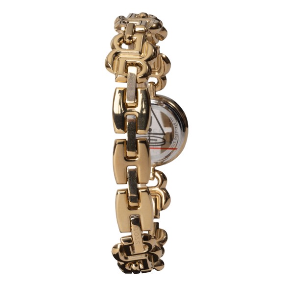 BOSS Womens Gold Double B Strap Watch #3