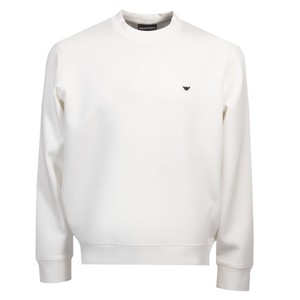 Embroidered Eagle Crew Neck Sweatshirt