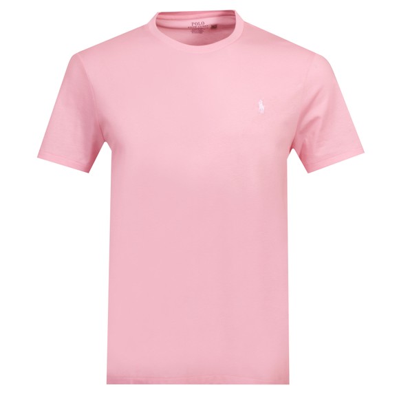 Polo Ralph Lauren Mens Pink Custom Slim Fit T-Shirt #1