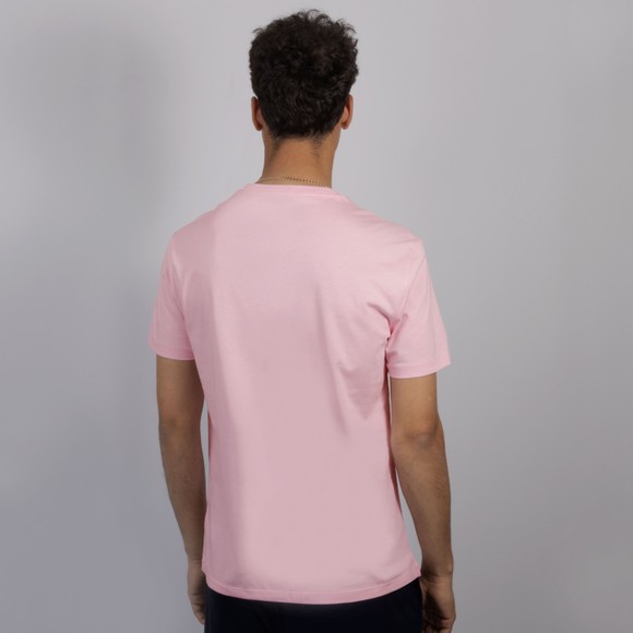 Polo Ralph Lauren Mens Pink Custom Slim Fit T-Shirt #4