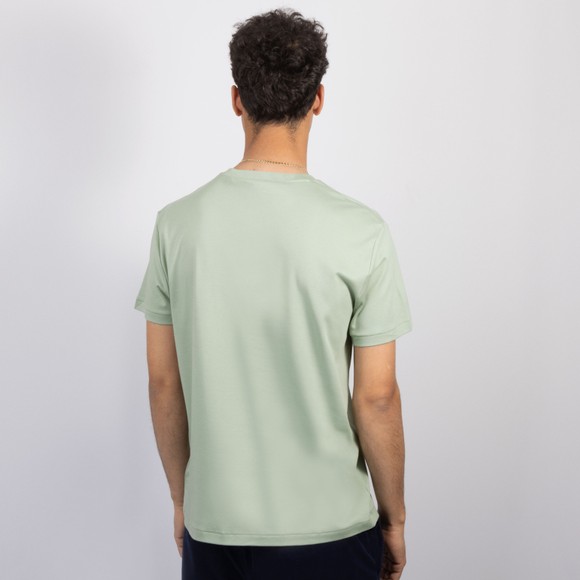 Polo Ralph Lauren Mens Green Custom Slim Fit Pima Cotton T Shirt #4