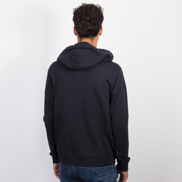 Belstaff Mens Blue Curator Full Zip Hooded Sweatshirt #4