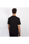 EA7 Emporio Armani Mens Black Box Logo Taped T-Shirt