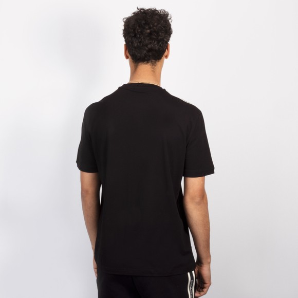 EA7 Emporio Armani Mens Black Box Logo Taped T-Shirt main image