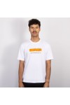 EA7 Emporio Armani Mens White Train Visibility Big Logo T-Shirt