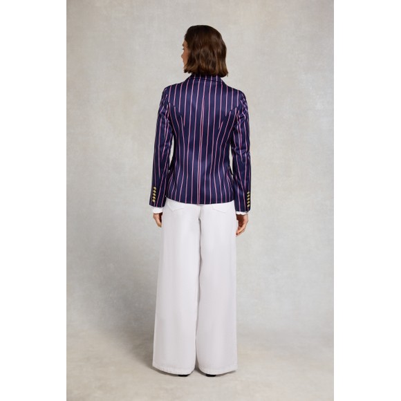 Holland Cooper Womens Blue Knightsbridge Blazer #4