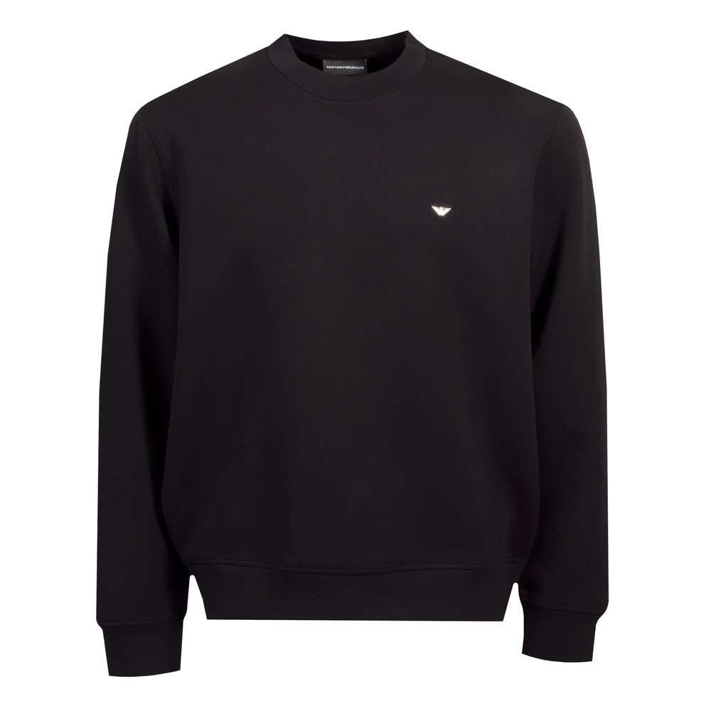 Embroidered Eagle Crew Neck Sweatshirt
