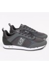 EA7 Emporio Armani Mens Grey Mesh Runner