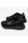 EA7 Emporio Armani Mens Black Vintage Trainer