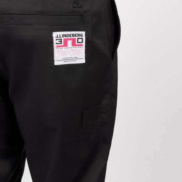 J.Lindeberg Mens Black 30 Year Devyn Golf Pant #3