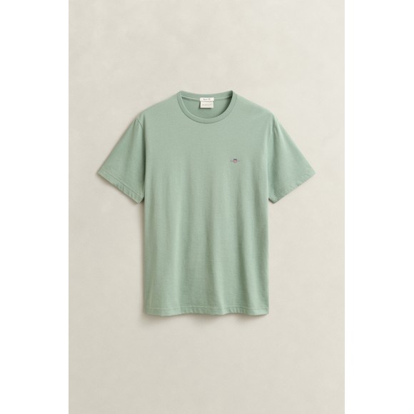 Gant Mens Green Shield Short Sleeve  T-Shirt main image