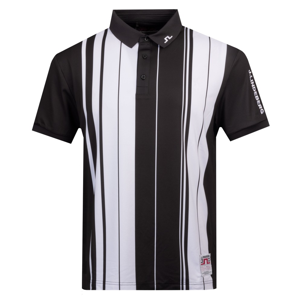30 Year Tour Tech Striped Polo