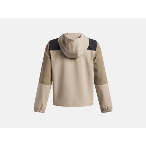Under Armour Boys Beige Unstoppable Woven Jacket