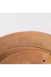 Huxley Tanner Mens Brown 35mm Ballesteros Matt Formal Belt