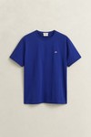 Gant Mens Blue Shield Short Sleeve  T-Shirt