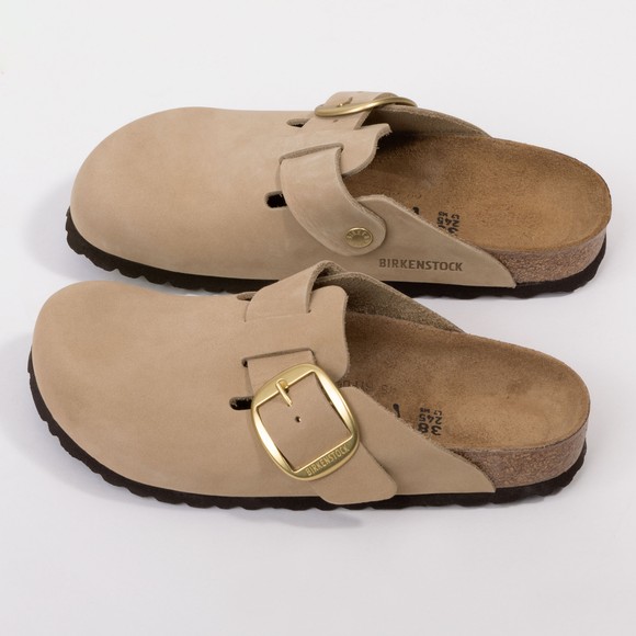 Birkenstock Womens Brown Boston Big Buckle Clog #3