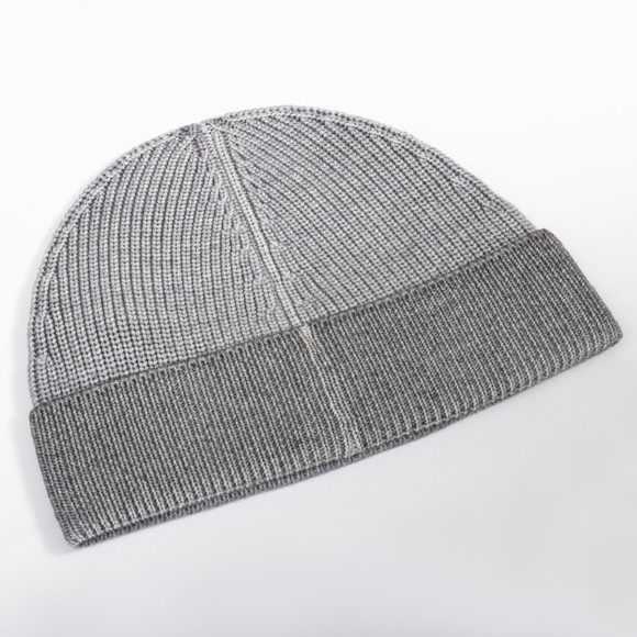 Belstaff Mens Grey Garment Dye Aspect Beanie #3