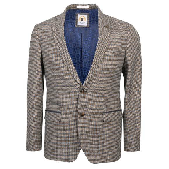 Marc Darcy Mens Blue Hardwick Blazer