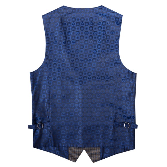Marc Darcy Mens Blue Hardwick Waistcoat