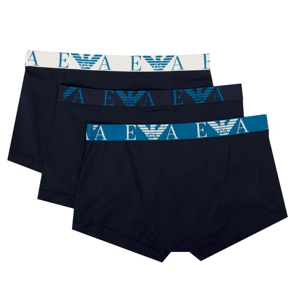Emporio Armani Mens Blue 3 Pack Trunk #3