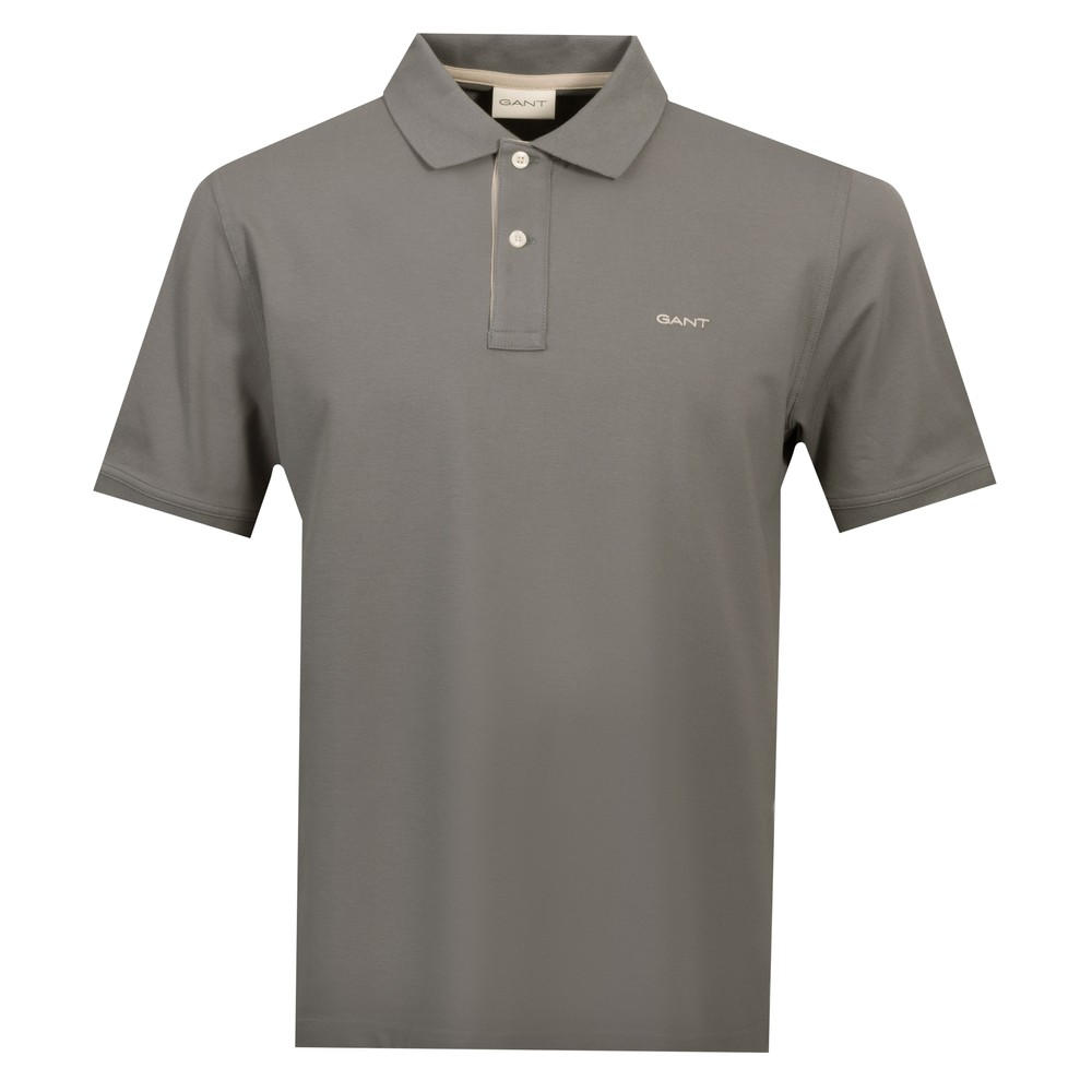 Gant Contrast Pique Polo Shirt | Masdings
