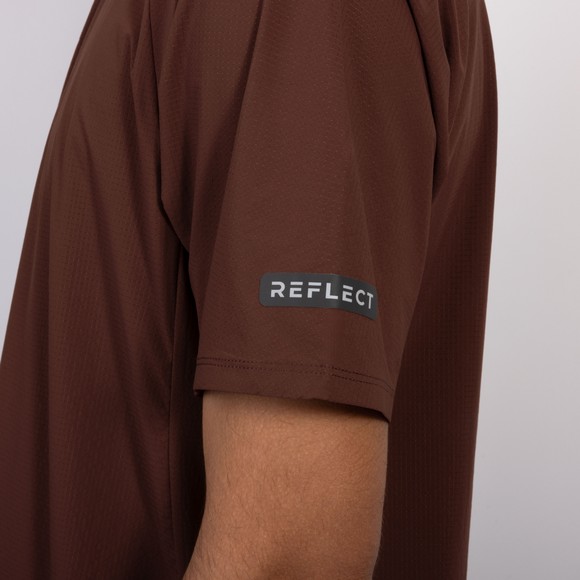 Reflect Mens Red Mesh T-Shirt main image
