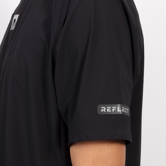 Reflect Mens Black Mesh T-Shirt main image
