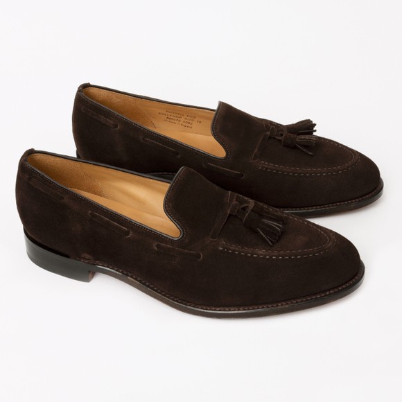 Loake Mens Brown Russell College Loafer main image