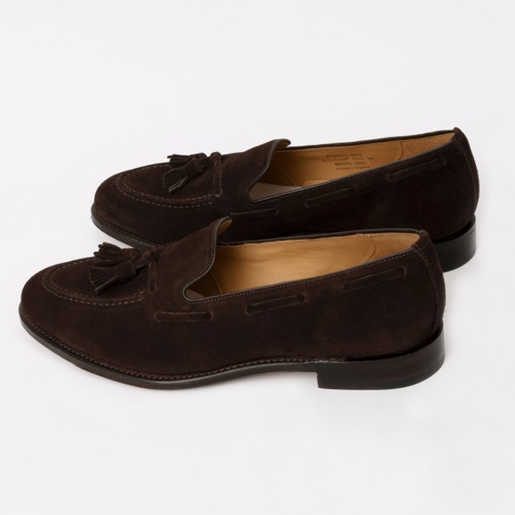 Loake Mens Brown Russell College Loafer main image