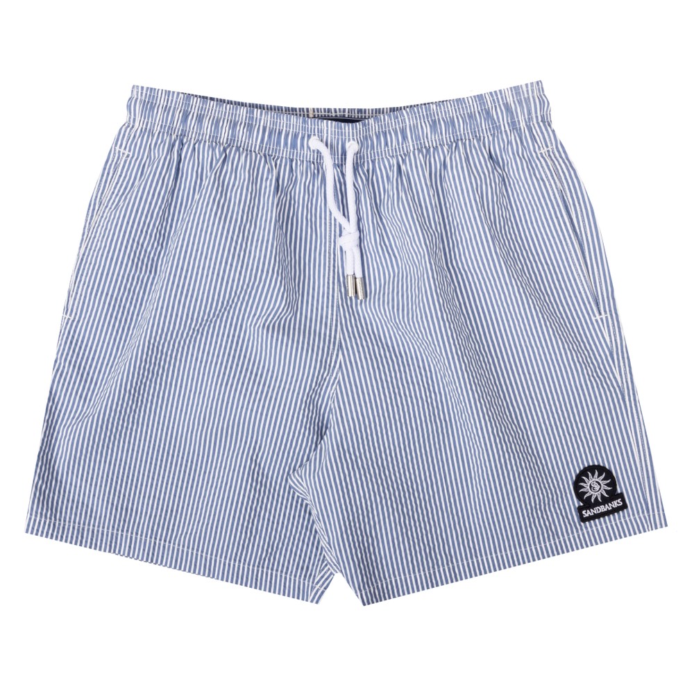 Seersucker Swim Shorts