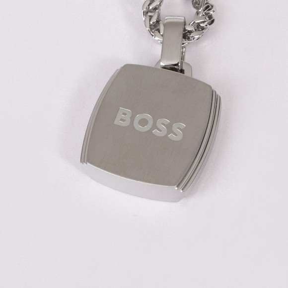 BOSS Mens Grey Odell Necklace #3