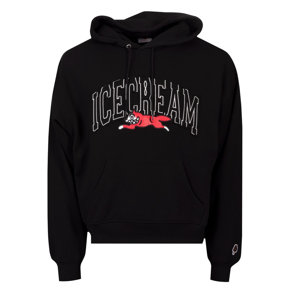 BBC Icecream College Applique Running Dog Hoodie | Oxygen Clothing