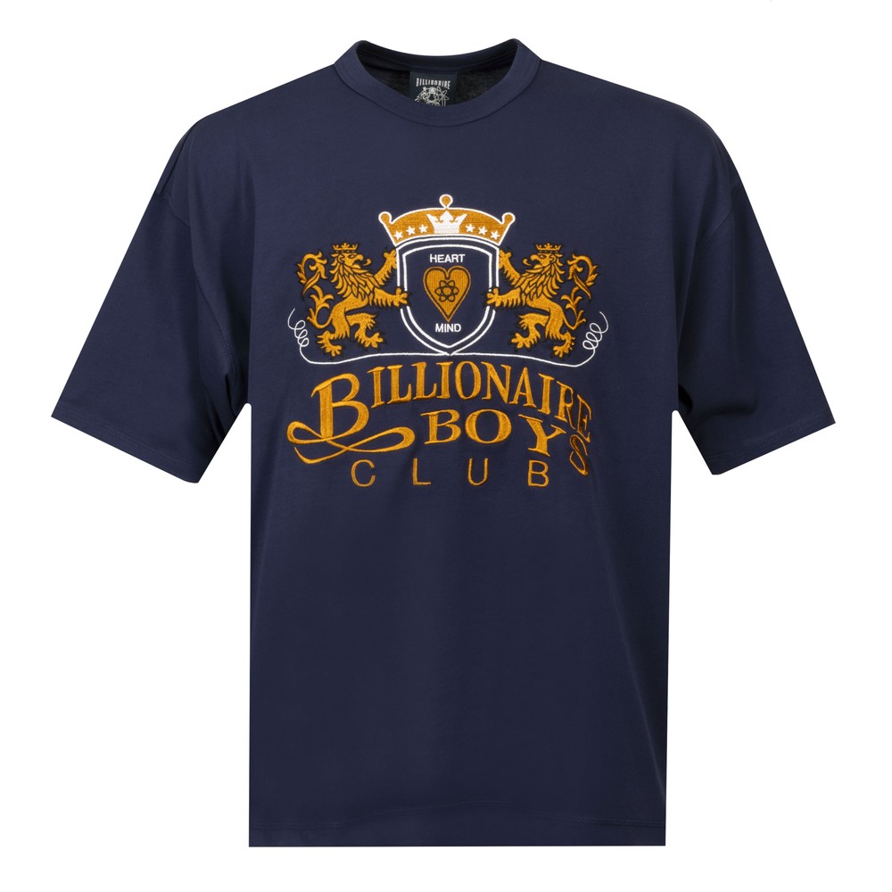 Embroidered Crest Logo T-Shirt