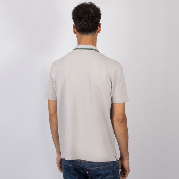 PS Paul Smith Mens Grey Contrast Tipping Zip Polo Shirt #4