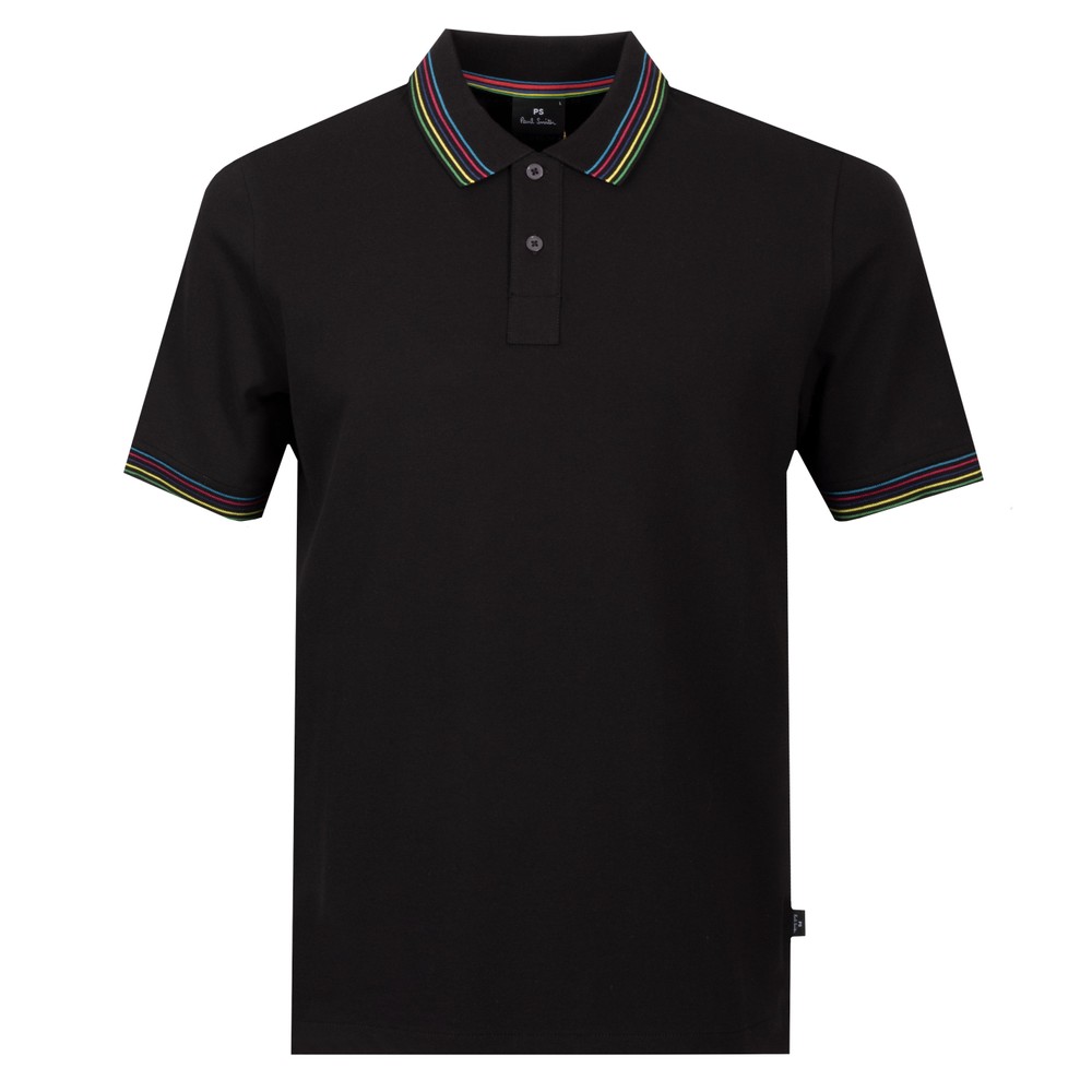 Tipped Collar Polo Shirt