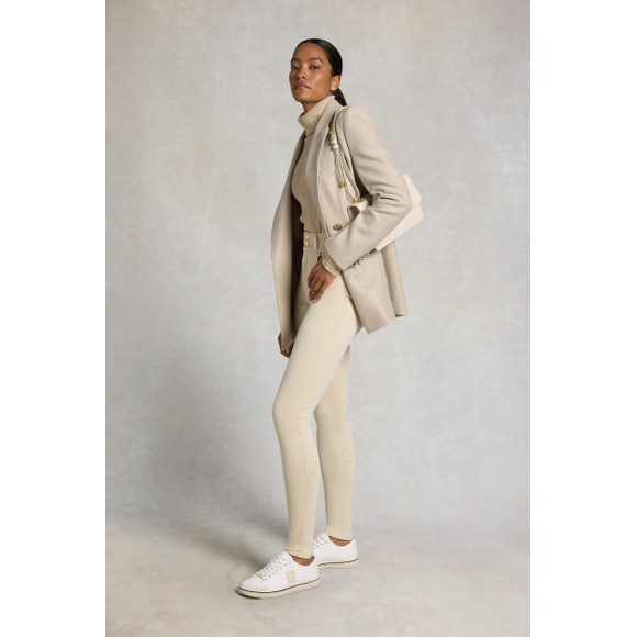 Holland Cooper Womens Beige Contour Skinny Jean #3