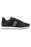 EA7 Emporio Armani Mens Black Mesh Runner