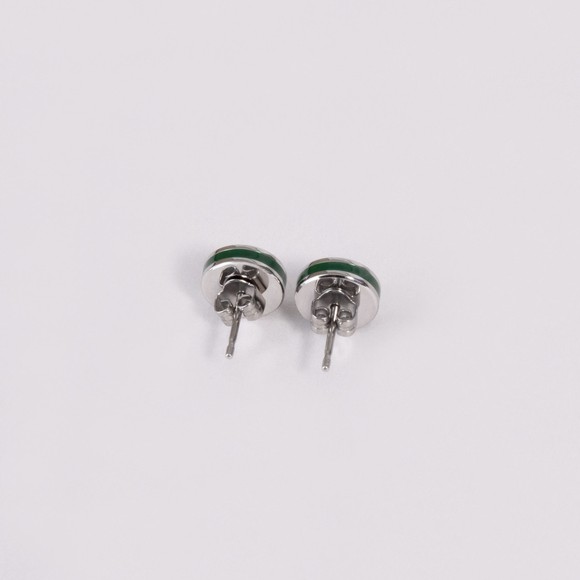 Lacoste Unisex Grey Baseline Earrings #2