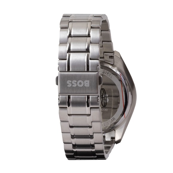 BOSS Mens Silver Hero 2 Chrono Watch #3
