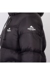 Helvetica Mens Black Middle Block Jacket