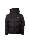 Helvetica Mens Black Middle Block Jacket